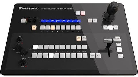 Panasonic AV-HLC100 NDI Live Streaming Production Switcher