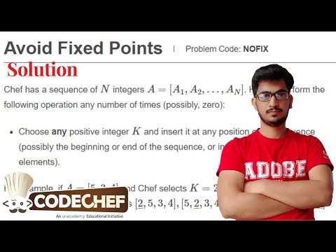 Avoid Fixed Points | February Long 2022 - II | CodeChef Solution | Codechef