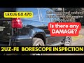 Another GX 470 engine inspected. Even dealership failed to kill this engine!