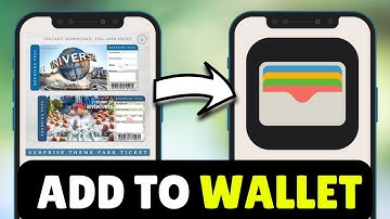 How To Add Universal Studios Tickets To Apple Wallet (2025) - Full Guide