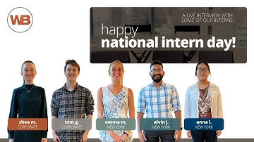 Happy National Intern Day 2022!