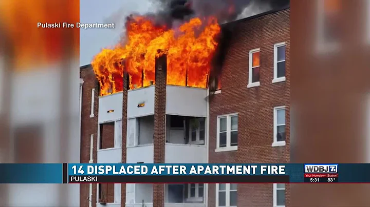 Pulaski Apartment Fire Displaces Residents