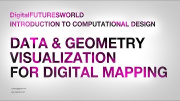 Data, Geometry, and Visualization, DigitalFUTURES WORLD 2020 Workshop