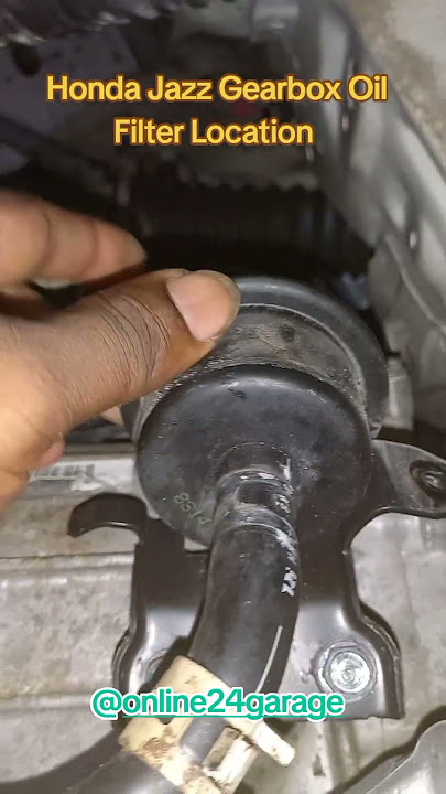 Honda Jazz Gearbox Oil Filter Location #automobile #code #mechanic #honda