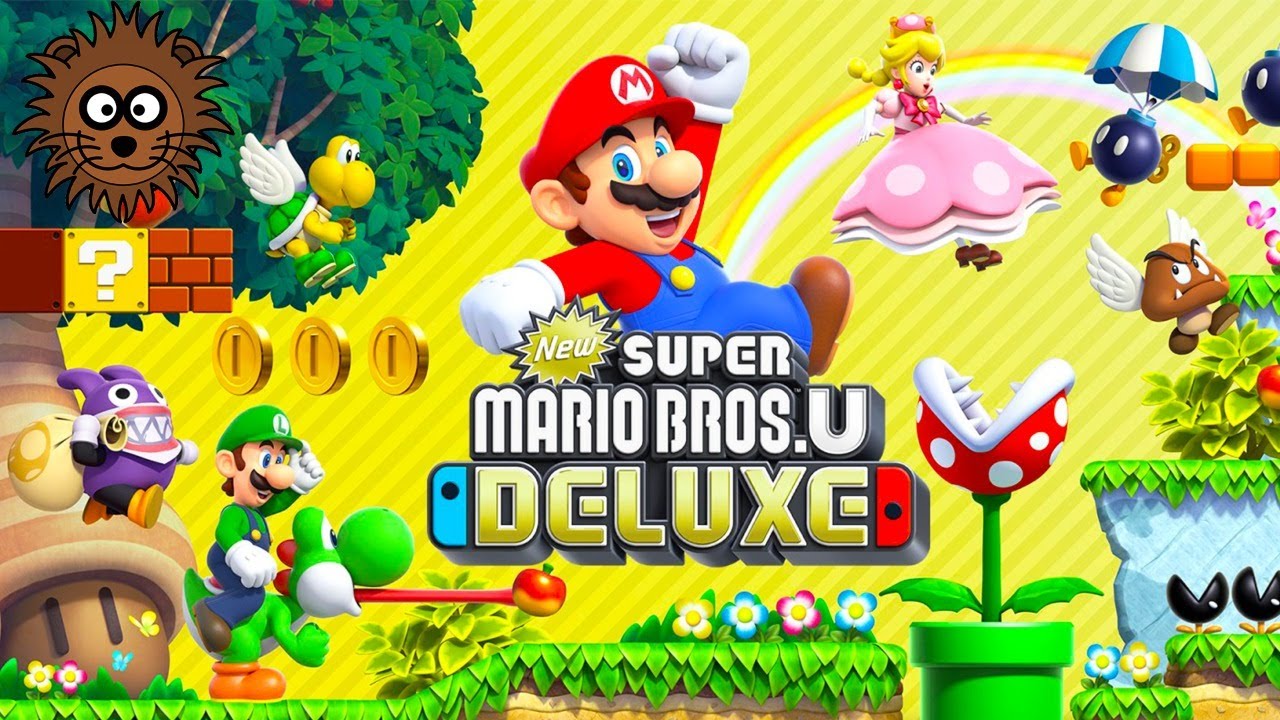 Mario Brothers Deluxe - Juego de baño con Mario y sus amigos (diseño único)