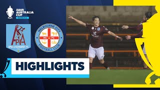 APIA Leichhardt v Melbourne City | Highlights | Hahn Australia Cup 2025 Round of 32