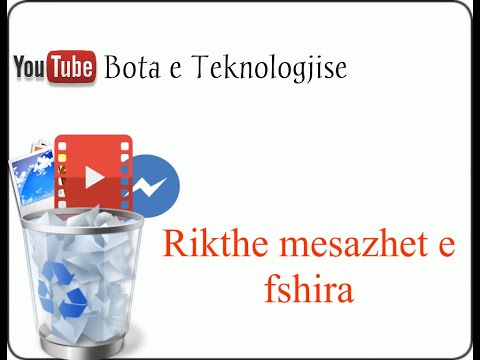 Video: Si Të Rikuperoni Mesazhet SMS Të Fshira