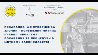 Покарання, що суворіше за злочин – порушення митних правил.