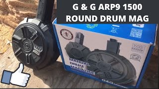 Arp9 1500 Round Drum Magazine Review