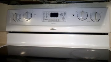 How to set the clock on a Whirlpool range model # RF362LXTQ