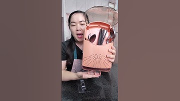 Hộp đũa muỗng treo tường có nắp #reviewgiadung #dungdanda7 #youtubeshopping