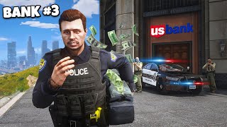 Robbing Banks as Fake Cop in GTA 5 RP..