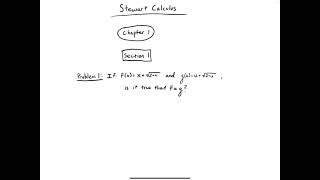Stewart Calculus, 8th edition, Chapter 1, Section 1, Problem 1
