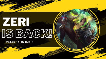 How To Build For Zeri For Easy LP! (Educational) Set 9 13.15