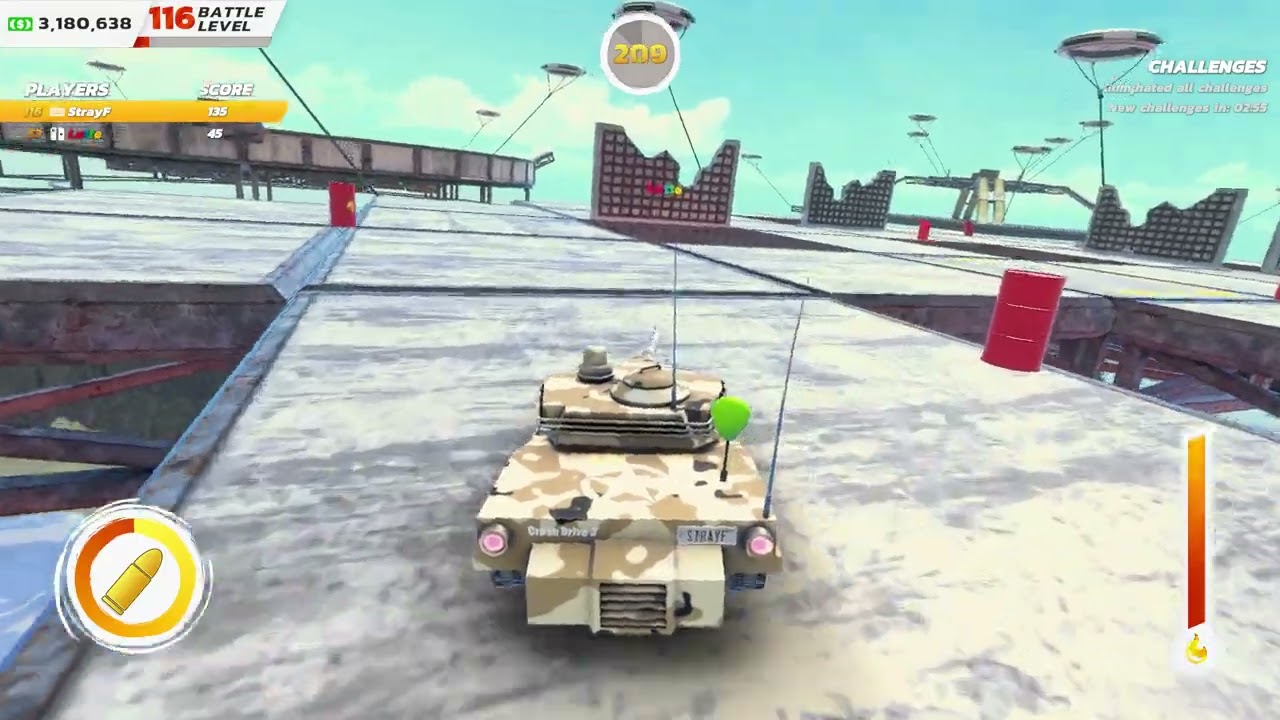 [GAMEPLAY] My fastest win ever. Why he quit? 😔 (CRASH DRIVE 3)