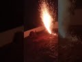 busting fire crackers