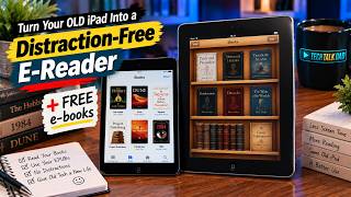 Turn Your OLD iPad Into A PERFECT E-Reader!
