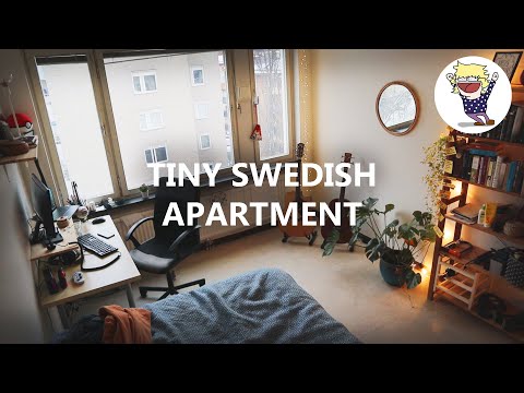 Video: Buka Loft di Stockholm Menampilkan Aksen Berwarna-warni