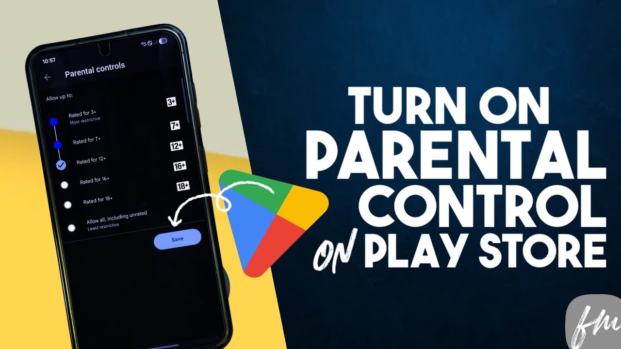 How to Turn On Parental Control on Play Store - YouTube