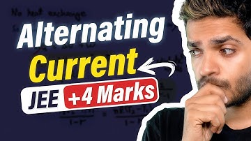 Alternating Current & RMS Value JEE Mains Questions Numericals PYQs Theory Concepts Explanation