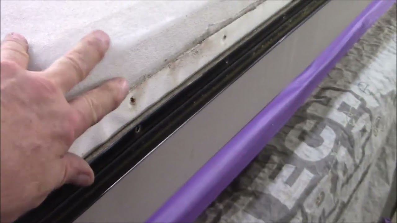 2014 Cougar Back and side wall Repaired delamination, repaired framing on back wall and main roof