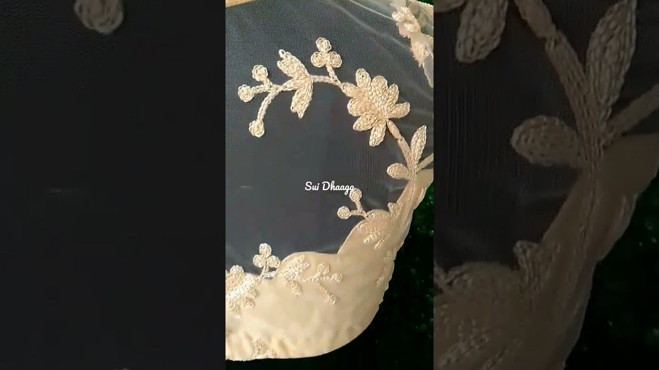 Transparent blouse design/designer blouse