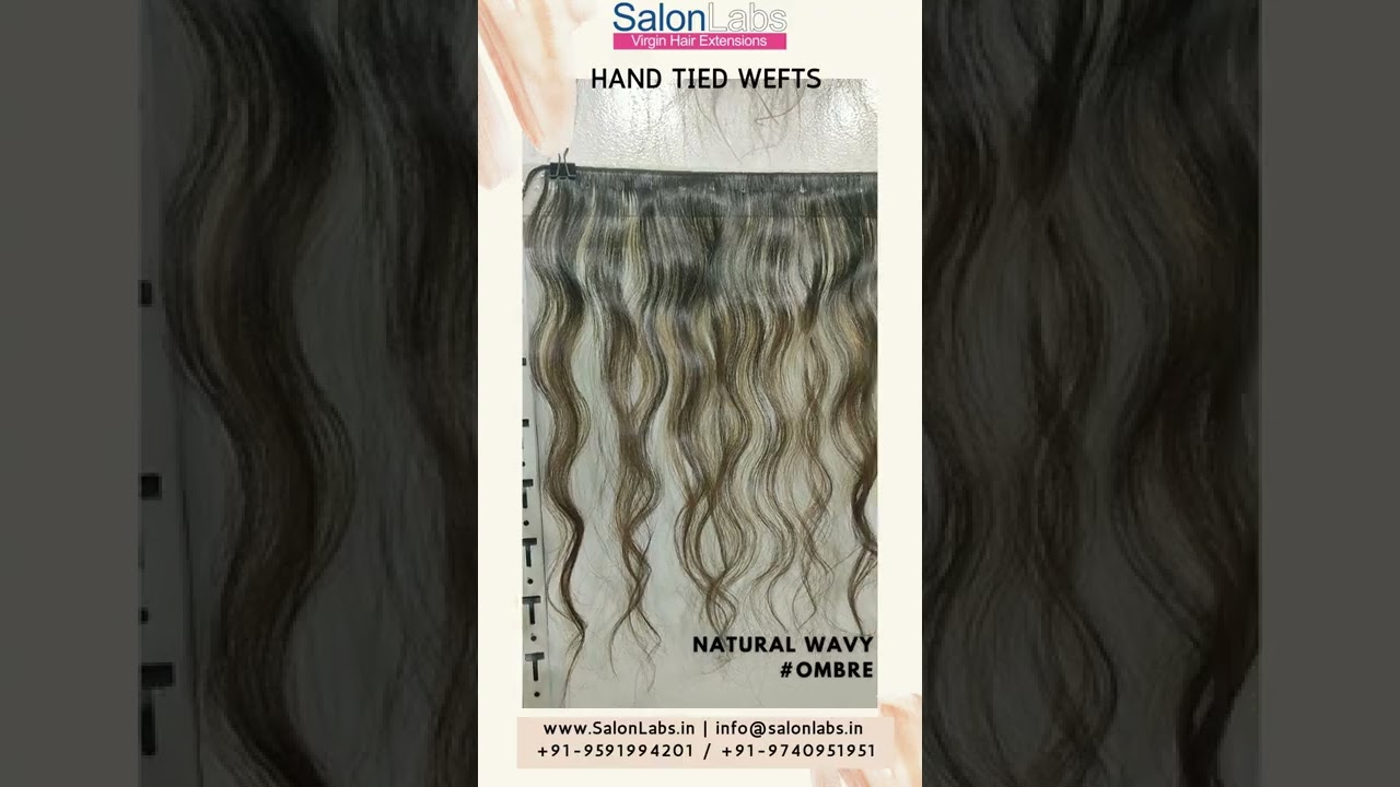 Hand Tied Weft Hair Extensions | Micro Weft Hair Extensions