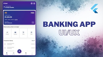 Build a Professional Banking App Home UI in Flutter 2025