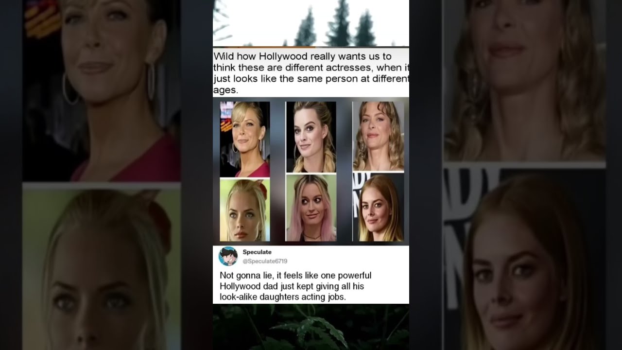 How Hollywood Really Wants Us To Think These Are Different Actresses Mattearoach Lindsayhubbard