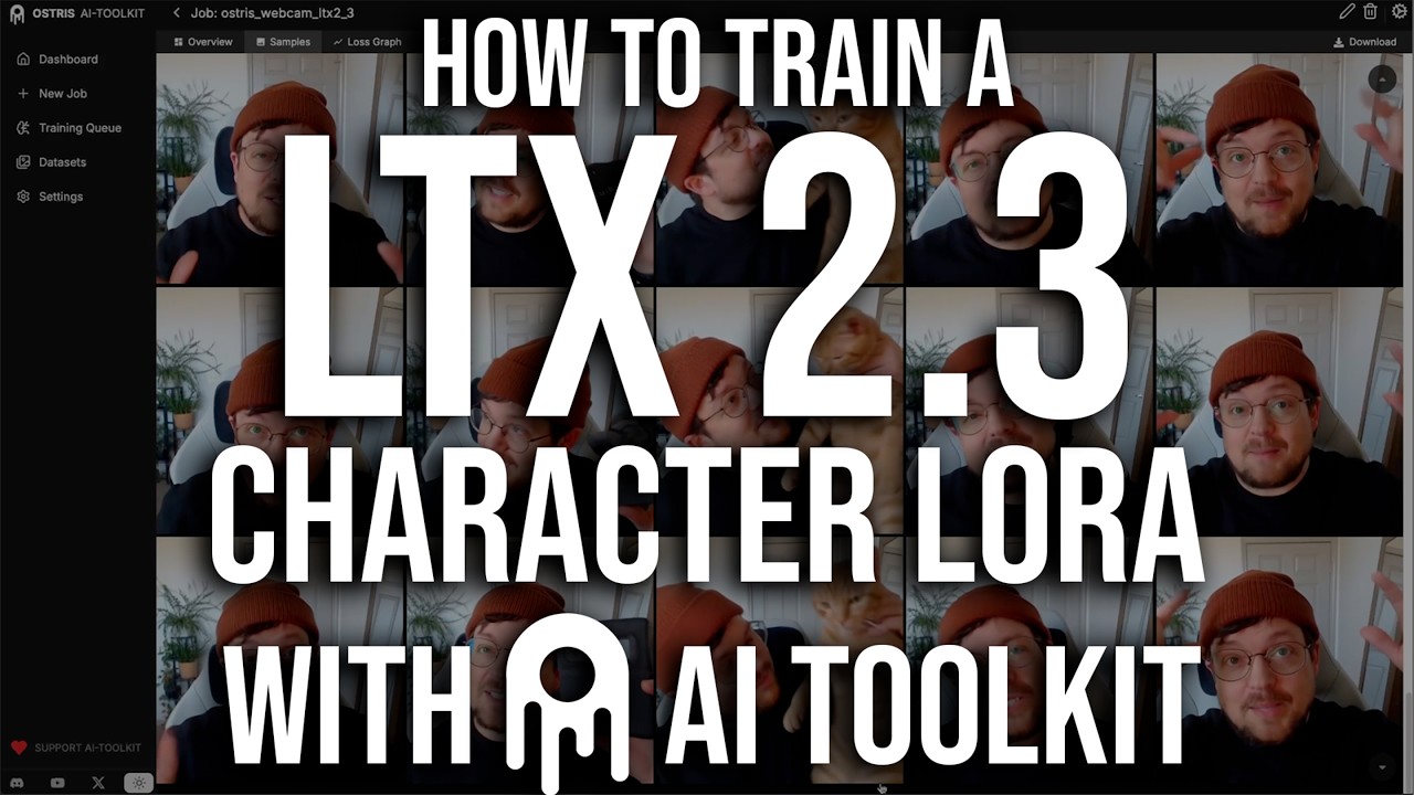 How to Train a LTX-2.3 Character LoRA with AI Toolkit