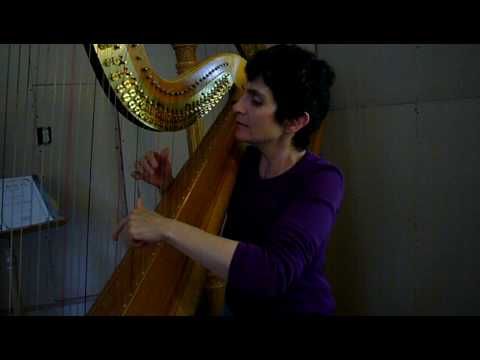 Sharon Hanjian Rondeau Plays Harp #2