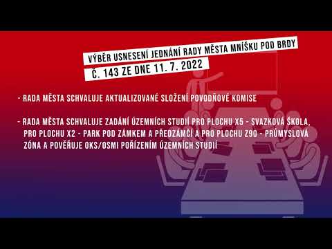 O čem se jednalo na Radě města Mníšek pod Brdy v pondělí 11. července? O čem se jednalo na Radě města Mníšek pod Brdy v pondělí 11. července?