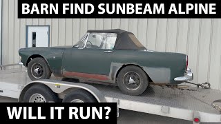 1966 Sunbeam Alpine SV - Will it Run?