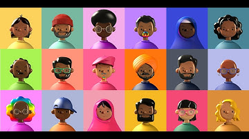 Toy Faces Library | 3D Illustrations and Avatars by Amrit Pal Singh