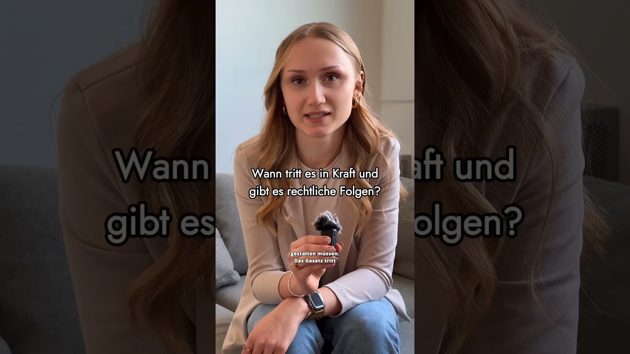 Barrierefrei - 3 Fragen an eine Expertin! 🎤 