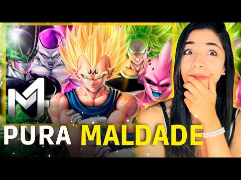 REACT: Vilões (Dragon Ball Z) - Poder | M4rkim