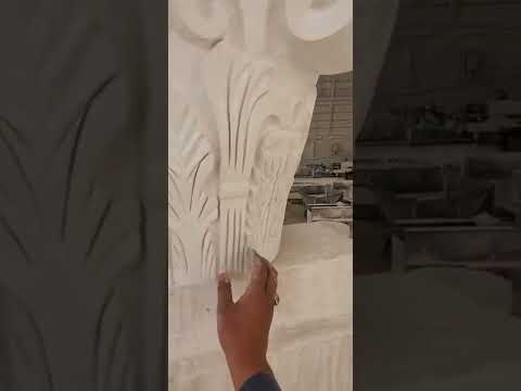 تاج الاعمده الرومانيه نصائح عند النحت بالاحجار اليمنية