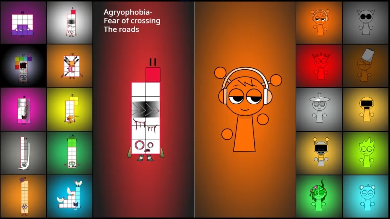 Numberblocks Band Battle! Sprunki vs PhobiaBlocks - YOU Decide