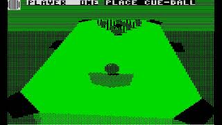 3D POOL By Firebird Software Ltd SINCLAIR ZX SPECTRUM