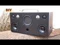 DIY: Bluetooth 2.1 Loud VU Subwoofer Boombox Speaker