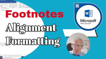 Microsoft word footnotes formatting alignment - made simple!