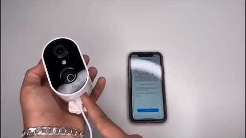 How to set up your Anran C2 battery camera  on the ANRAN app