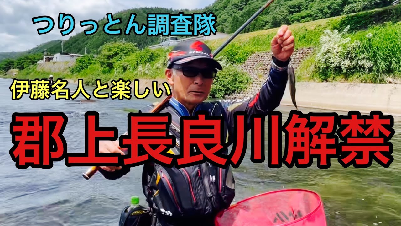 ［鮎釣り］郡上解禁
