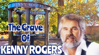 Famous Celebrity Grave of KENNY ROGERS - The Gambler