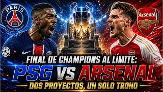 🚨El Arsenal quiere historia… el PSG llega como favorito: final explosiva de Champions League.