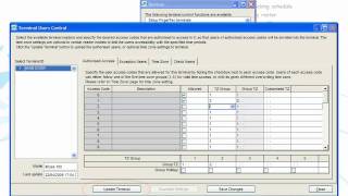 TCMS V2.2 - New Version_16-Terminal User Control & User Access code