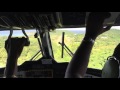 Mustique airport landing