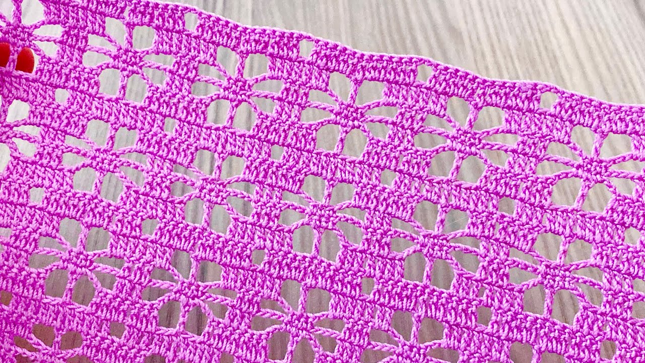 MOTIF LOOK GORGEOUS Crochet Blouse, Shawl Sweater, Tunic, Runner Pattern