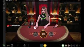 Live dealer Sette e Mezzo screenshot 3