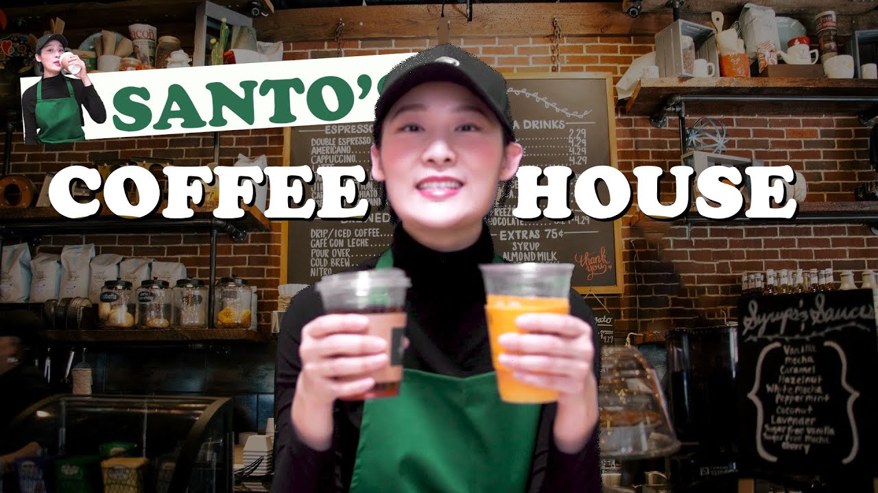 Korean Conversation at a Café ☕️ | Intermediate Korean | Ordering Drinks in Korean